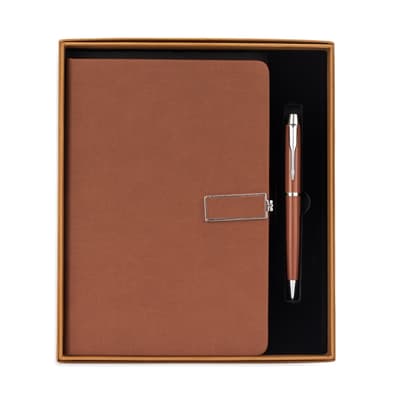 Kit Executivo Personalizado com Caderneta e Caneta