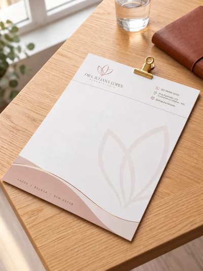 Papel Timbrado Personalizado A4 – Apergaminhado 90g